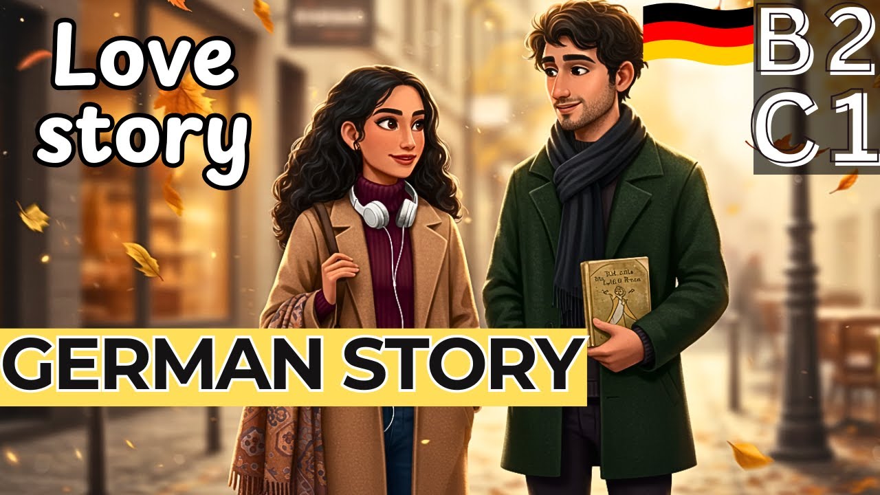LEARN GERMAN THROUGH STORIES | GERMAN LOVE STORY B2-C1 LEVEL