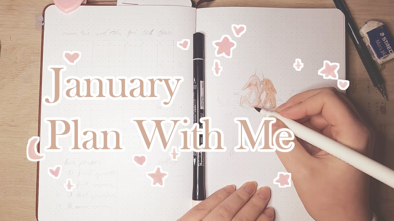 🐰January | 2025 Bullet Journal Setup