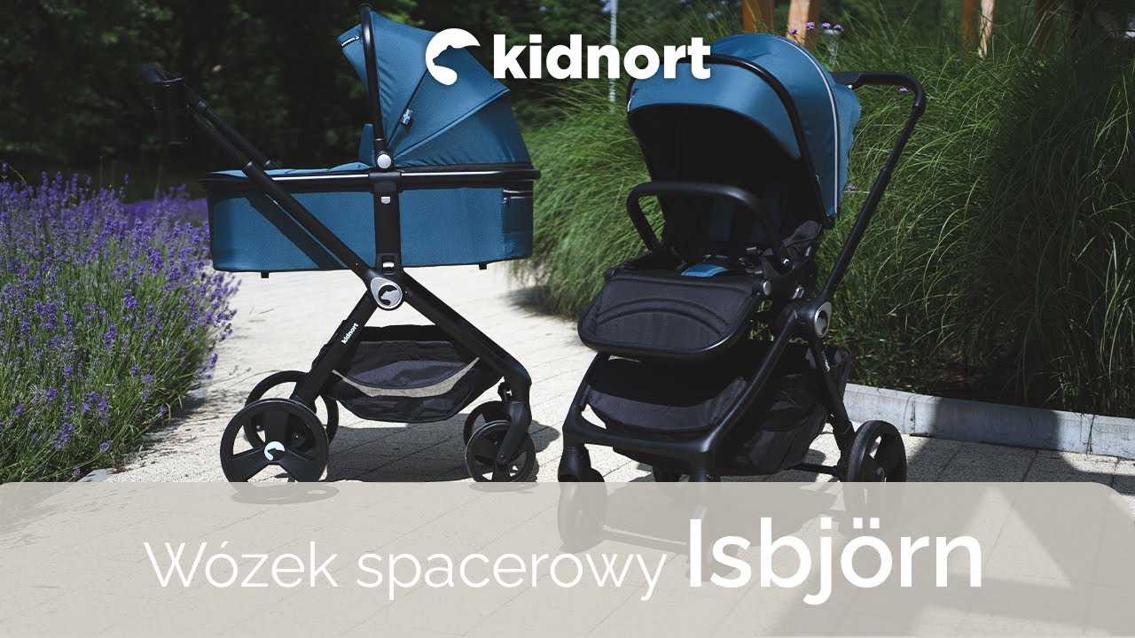 Kidnort | Isbjörn wózek spacerowy z przekładanym siedziskiem