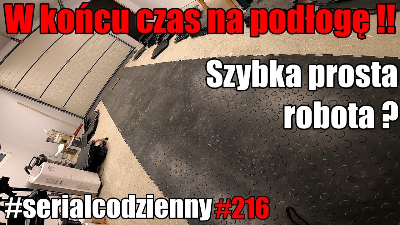 W końcu czas na podłogę! Szybka prosta robota...? #serialcodzienny #budowlańcy #usterka