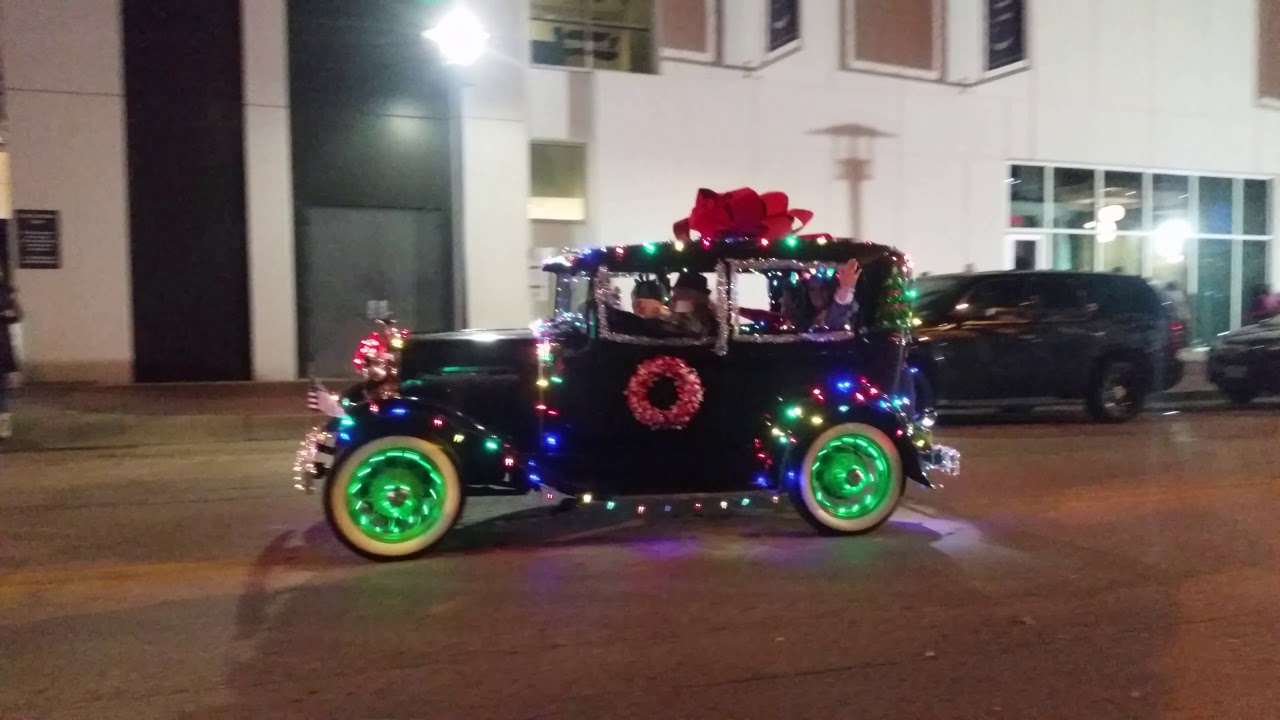 Fort Worth Model A Ford Club Parade Of Lights 2019