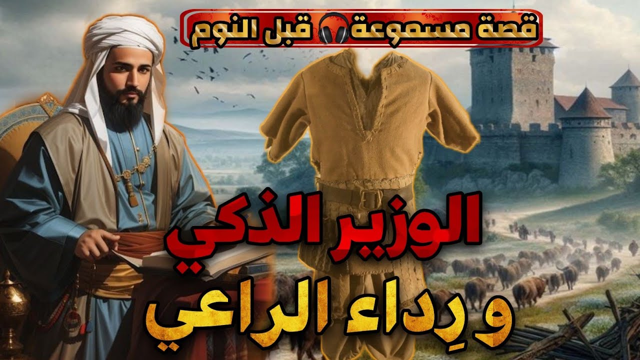 قصة الوزير الذكي و رداء الراعي،حكاية مسموعة رائعة جدا،أريحوا أعينكم و أنصتوا بقلوبكم،صوت الحكايات،قص