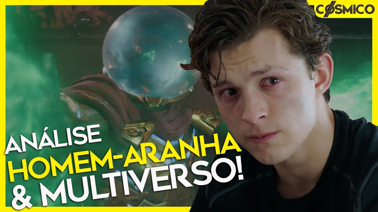 ANÁLISE do TRAILER de HOMEM-ARANHA LONGE DE CASA!