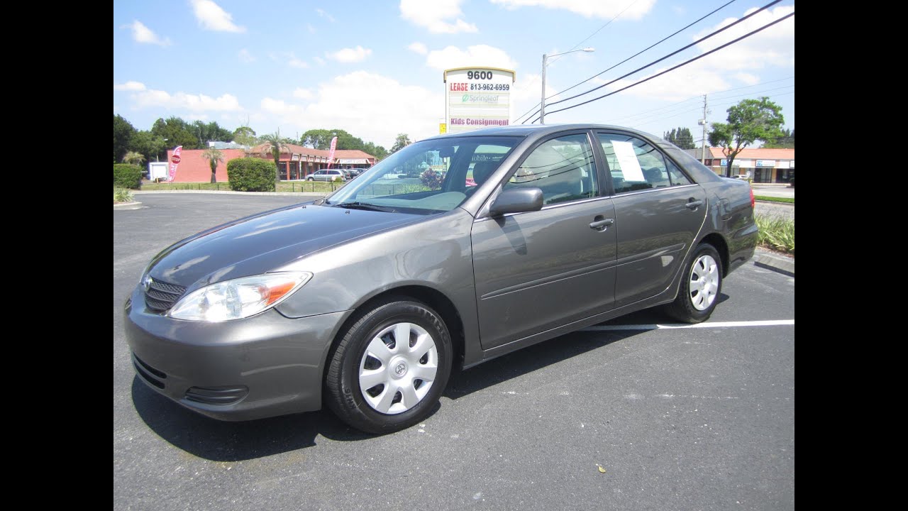 SOLD 2003 Toyota Camry LE 56K Miles Meticulous Motors Inc Florida For Sale