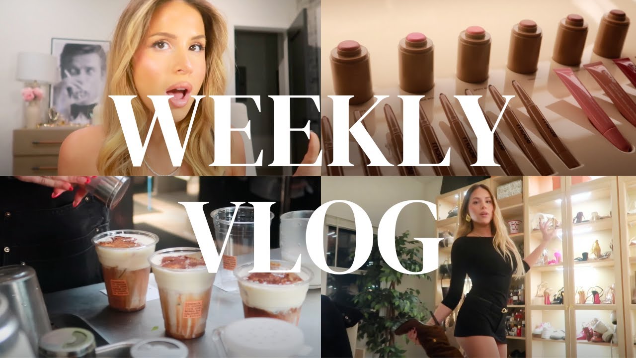 weekly vlog: shopping at the mall, rhode event, new perfumes