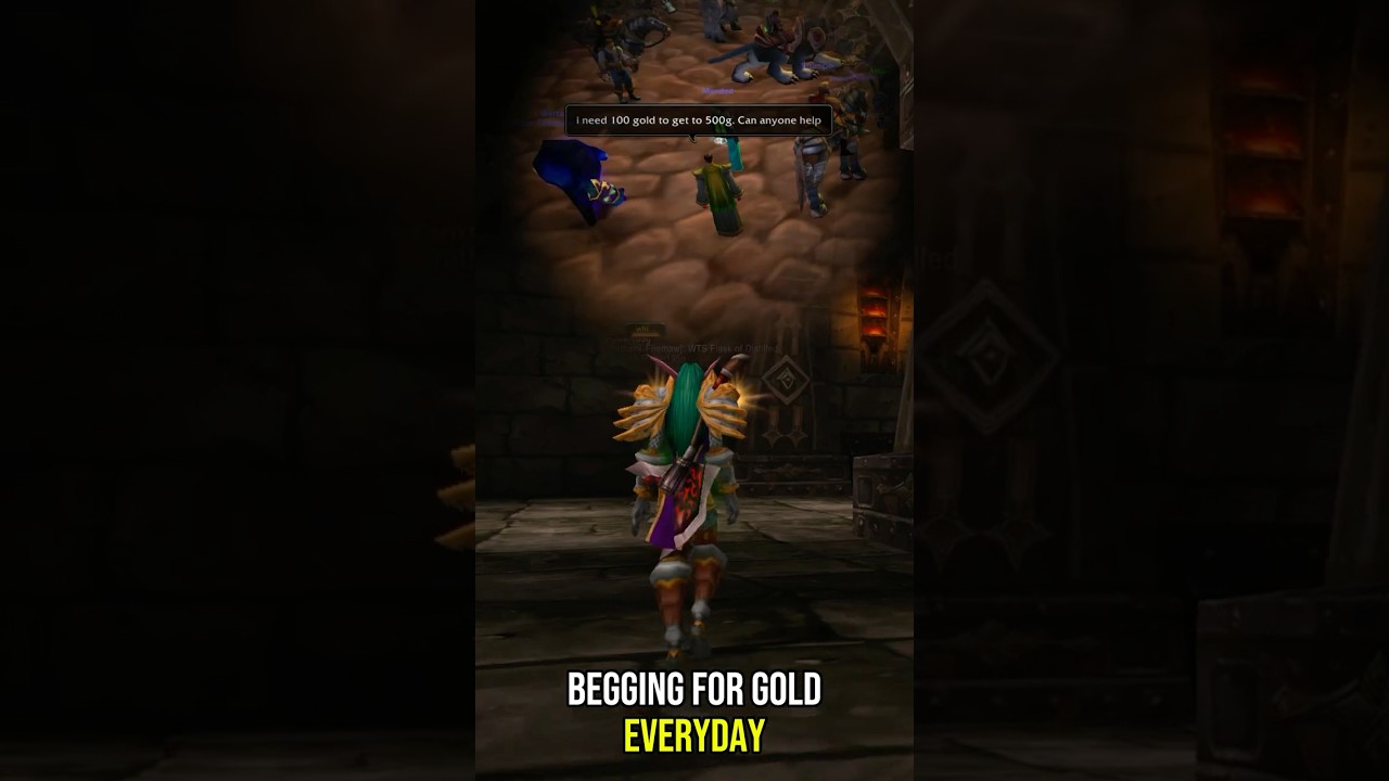 WoW Beggar Gets Instant Karma