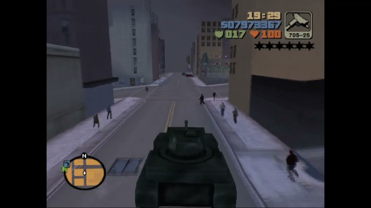 GTA III Visit Mafia at Saint Mark's with Rhino Tank