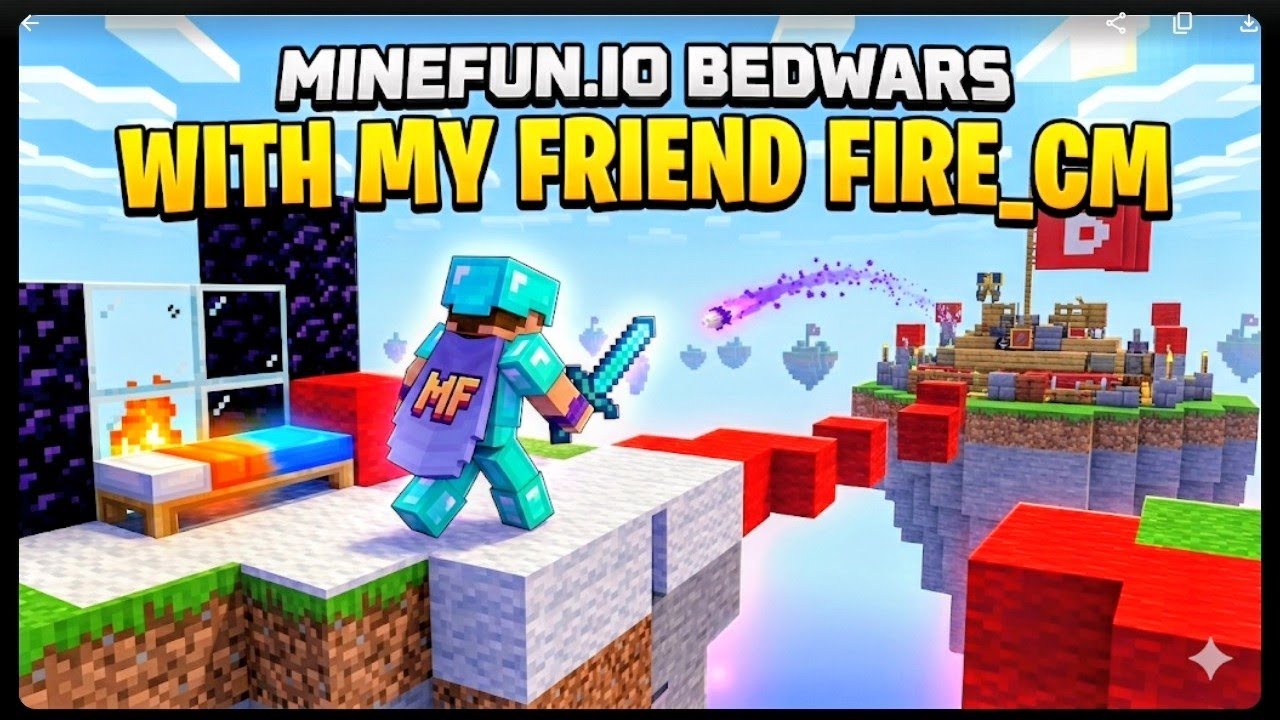 MY FASTE5T BEDWAR5 WIN ON MINEFUN.IO! 🚀 (Wee cooked everyone 🔥🔥🔥🔥)
