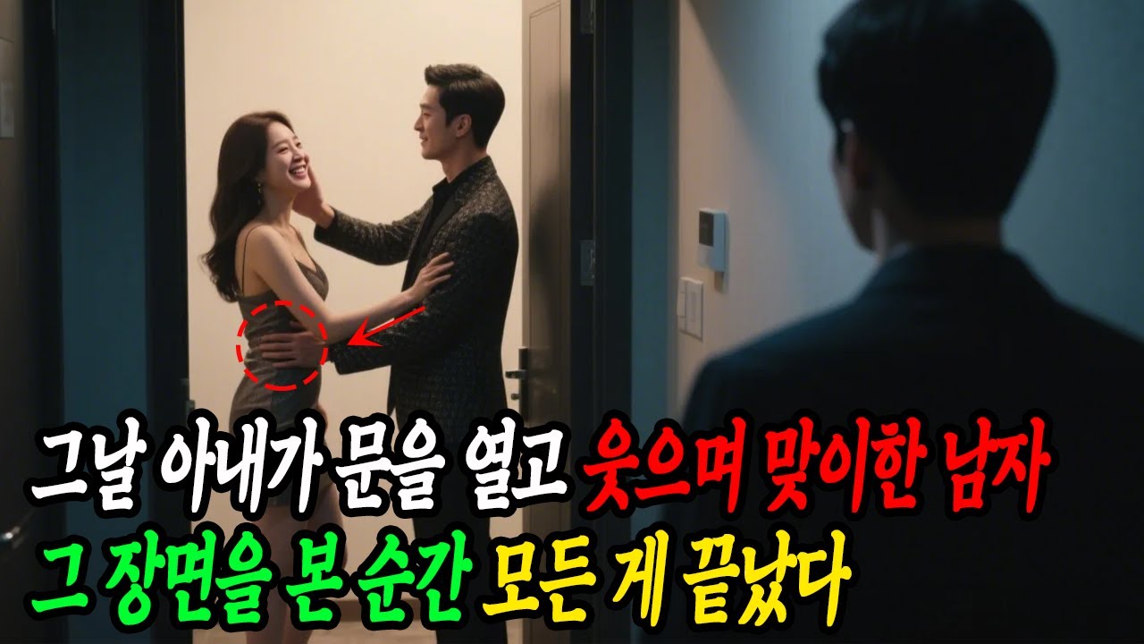 그날 아내가 문을 열고 웃으며 맞이한 남자… 그 장면을 본 순간, 모든 게 끝났다