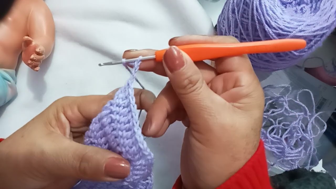 Tutorial de ropon para niño Dios #crochet #tejedoras #fblifestyle 