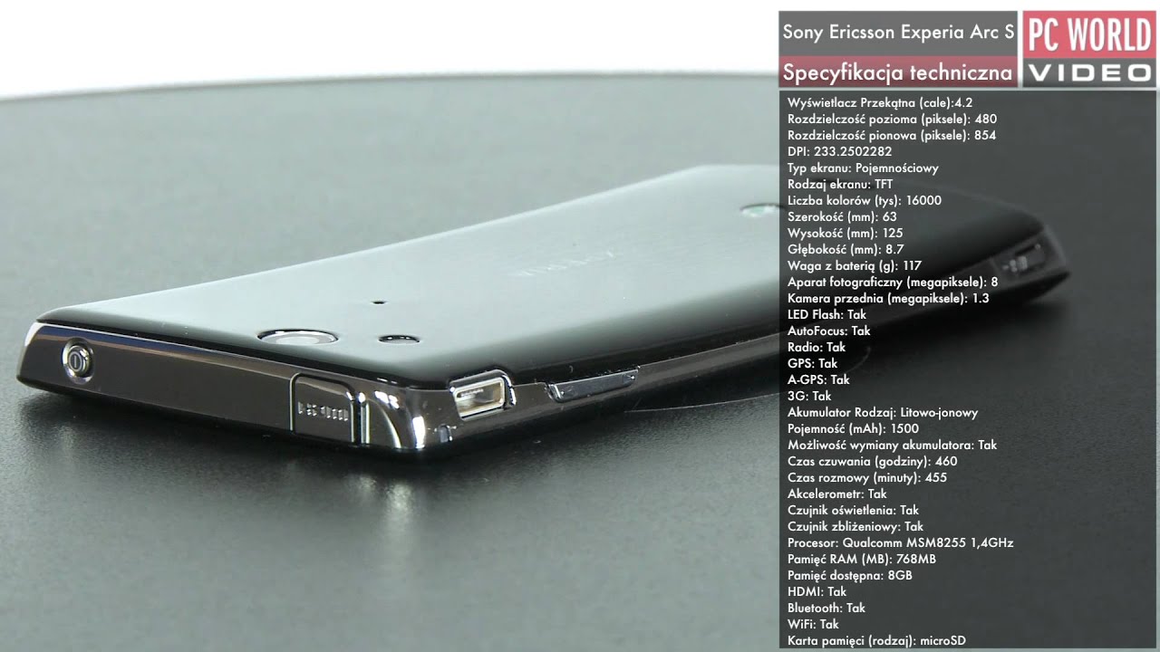 Sony Ericsson Xperia Arc S