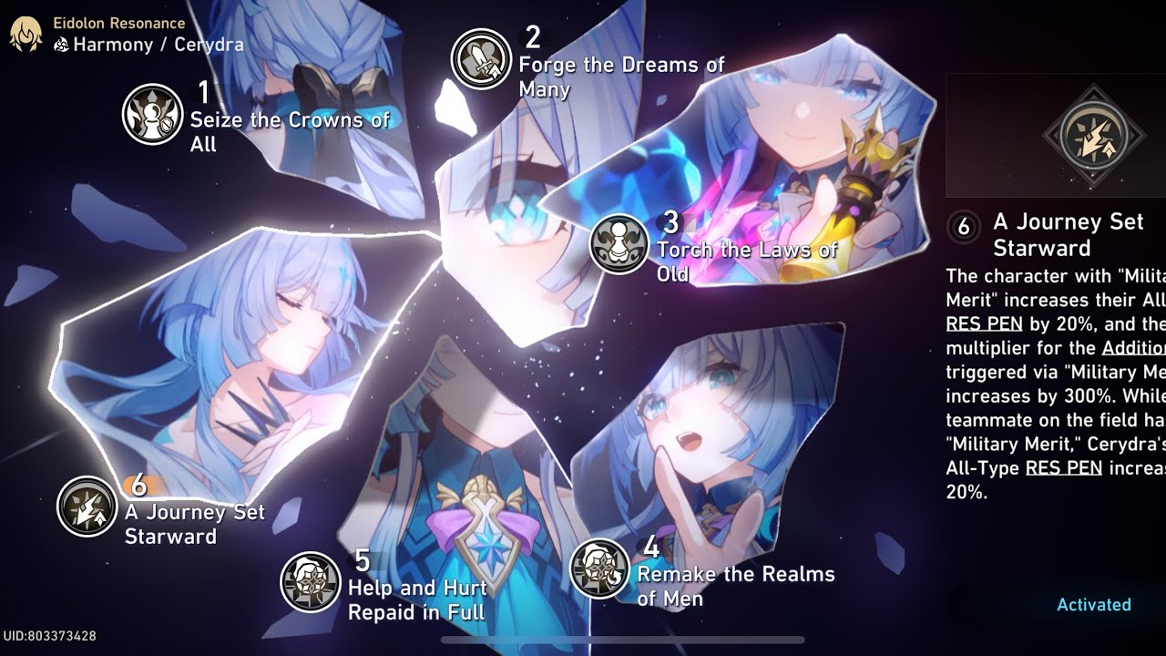 Honkai Star rail: Cerydra E6S5 - Hail the (smol?!) Imperator!!!