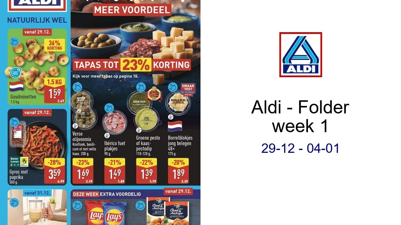 Aldi - Folder week 1 29-12 - 04-01