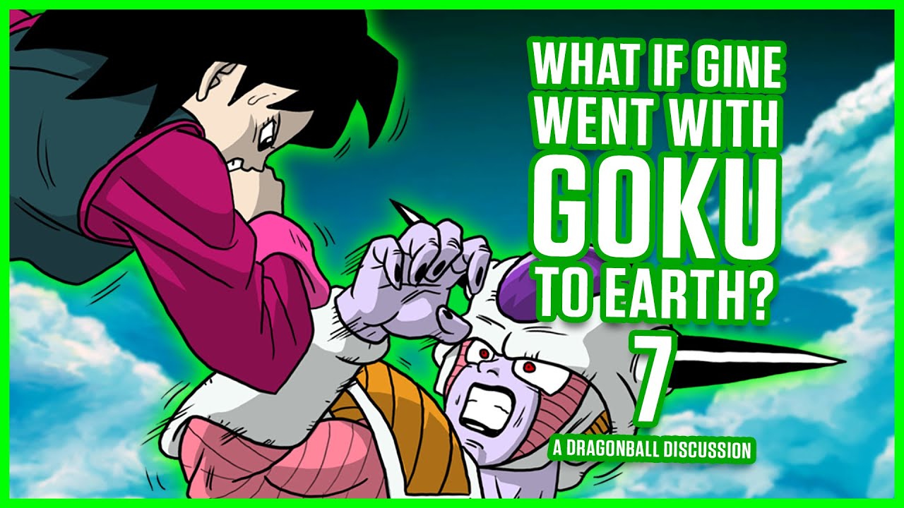 WHAT IF Gine Went With Goku To Earth? Part 7