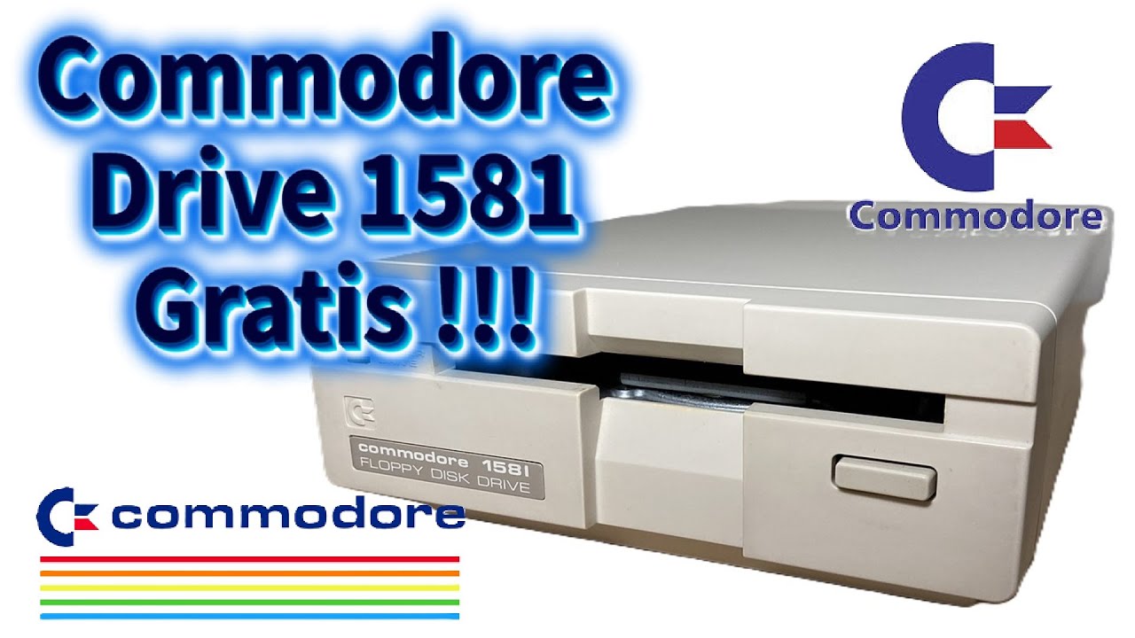 Commodore ️🕹️ ️un 🔧 Drive 1581 💾 Gratis  🏆 !!!