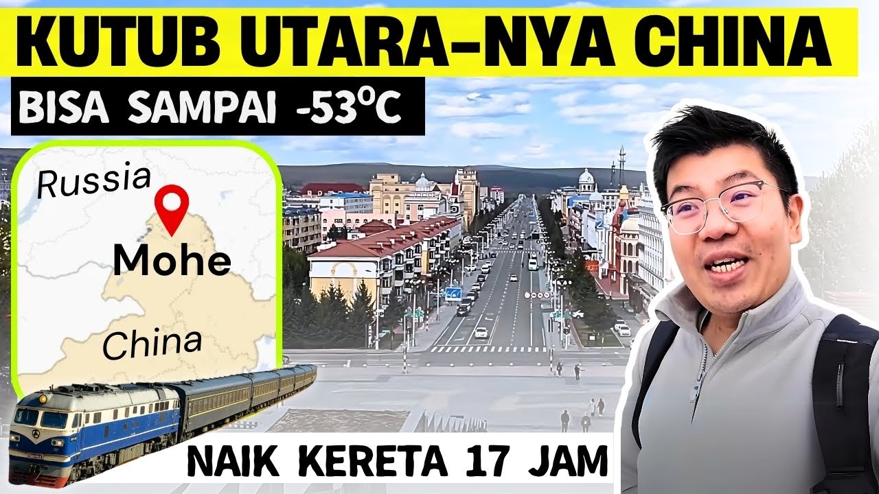 KUTUB UTARA-NYA CHINA ❓KOTA PERBATASAN CHINA RUSIA