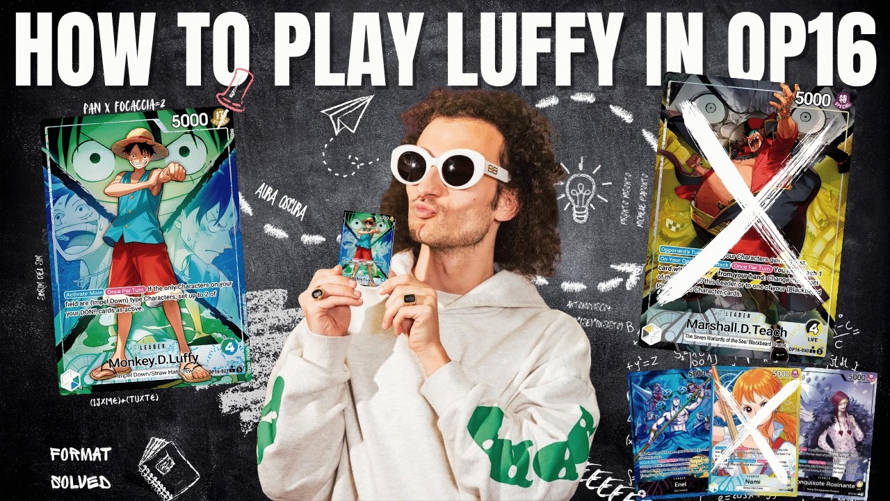 HOW TO PLAY LUFFY IN OP16 - LUFFY GREEN BLUE GUIDE w/@dogxwisdom