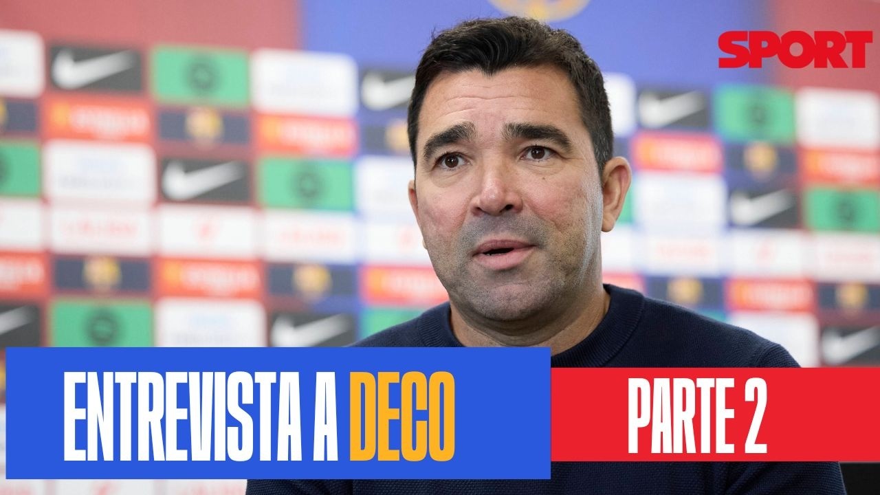 Deco 🎙️: “¿Un delantero y un central? Las cosas van por ahí”