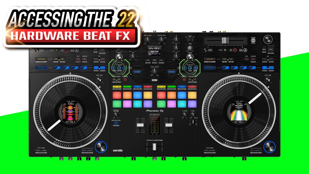 DDJ-REV7: How to access ALL 22 Beat FX