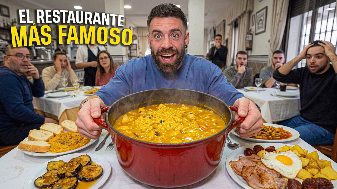 PEDÍ el PLATO MÁS FAMOSO de MÁLAGA que NADIE CONOCE