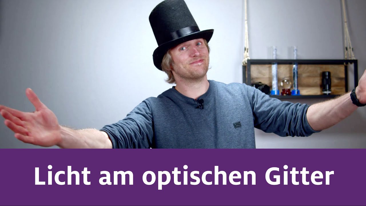 Verhalten von Licht am optischen Gitter