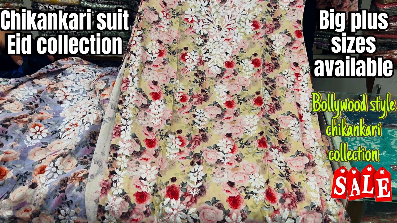 Lowest price handwork chikankari kurti |Lucknowi plus size kurti |cheapest chikankari Eid collection