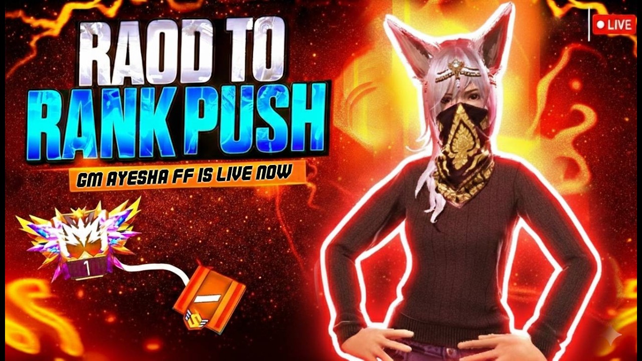 GM AYESHA FF IS LIVE  ! GAMEPLAY WITH AWM & FAMAS 🔥😎