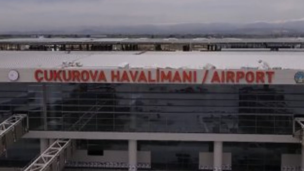 Test uçuşları başladı Çukurova bölgesel havalimanı Haziran ayında açılıyor