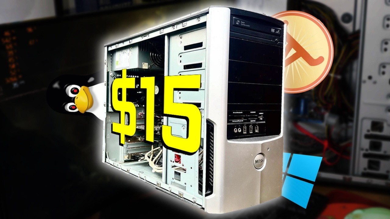 I Bought a $15 MESH Gaming PC!