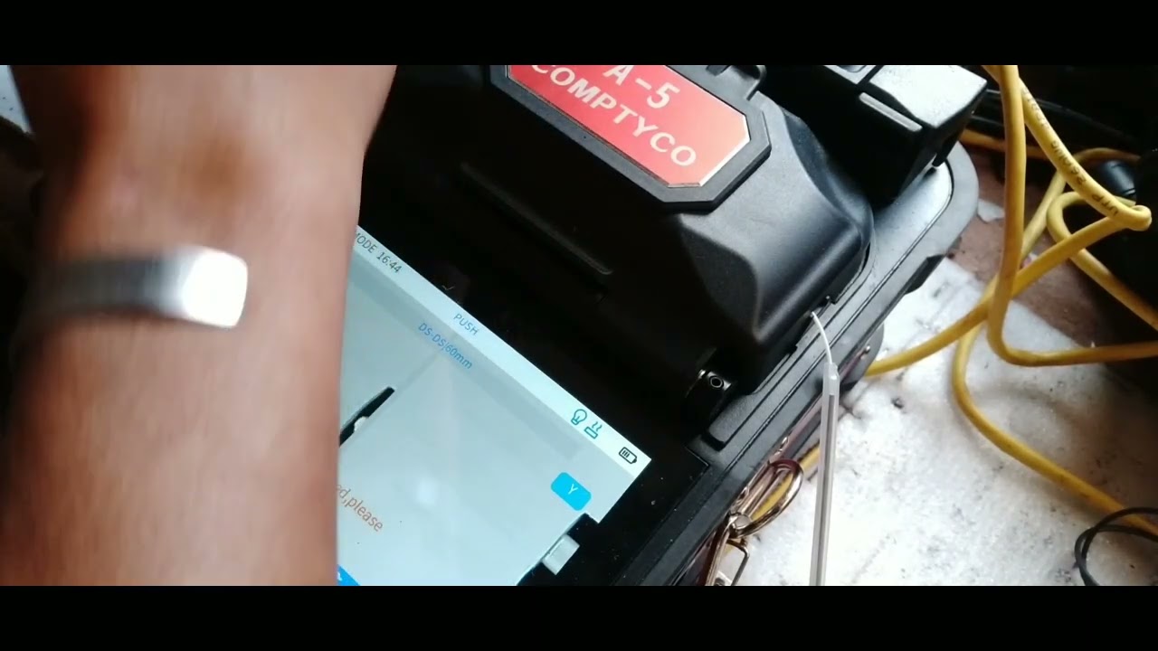 COMPTYCO A-5 fully automatic fiber fusion splicer  full review
