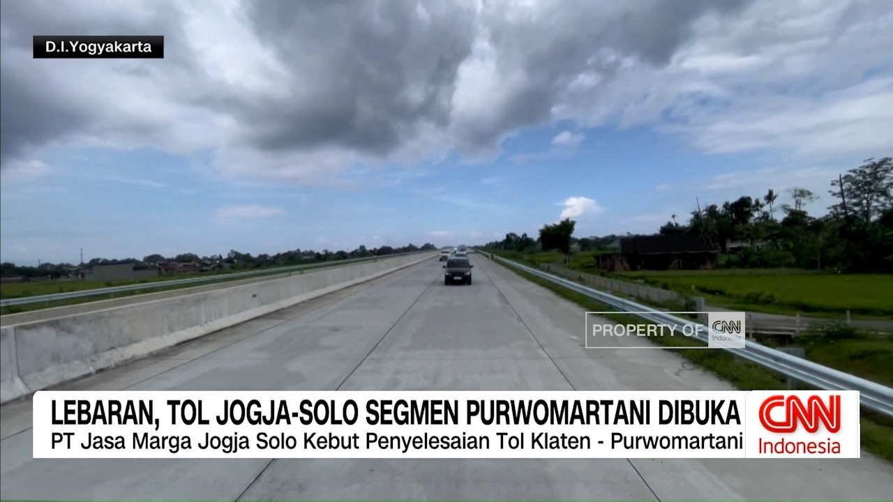 Lebaran, Tol Jogja–Solo Segmen Purwomartani Dibuka