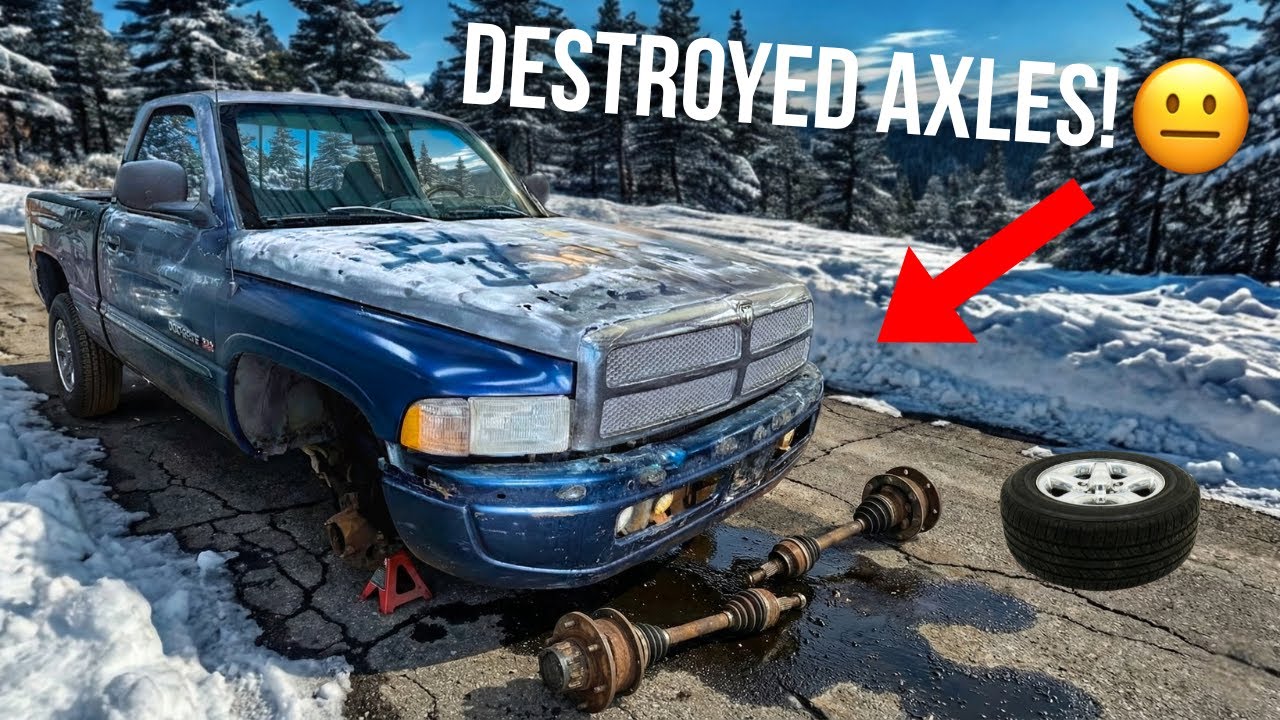 Мои полуоси от Dodge Ram за 700 долларов пришли в негодность, давайте их починим...