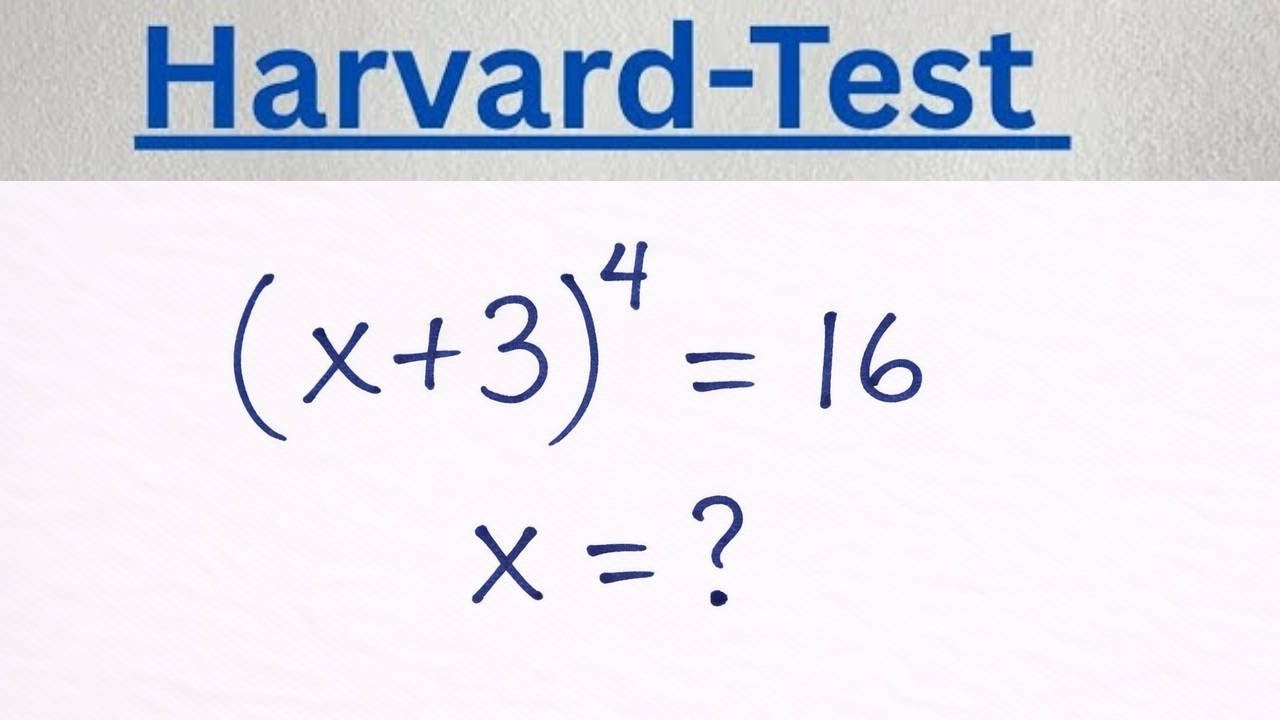 USA | Marvelous Algebra Olympiad Math Problem | Find x=?