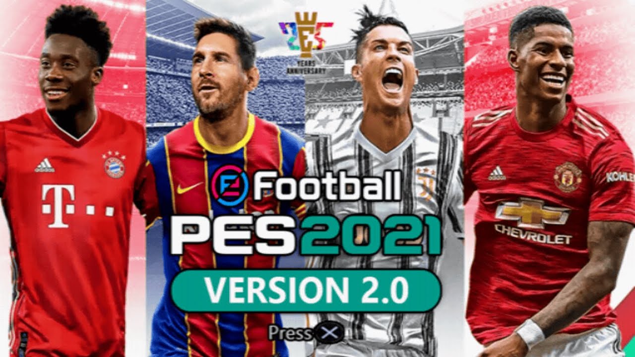 eFootball PES 2021 PS2 ISO DOWNLOAD