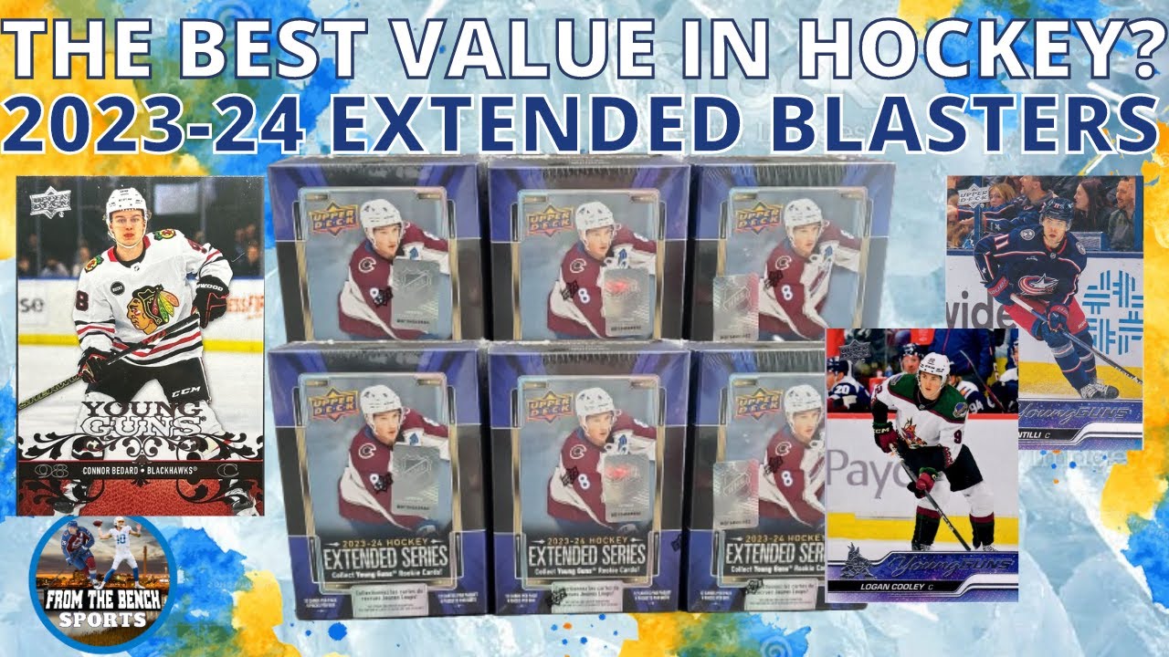 ARE THESE THE BEST VALUE IN HOCKEY CARD BOXES? 2023-24 EXTENDED SERIES BLASTERS