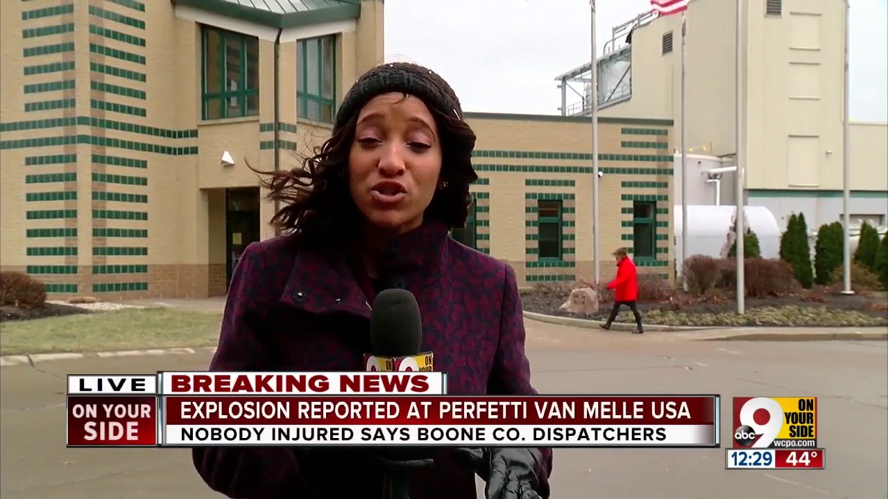 Perfetti Van Melle factory explosion closes road near Cincinnati airport