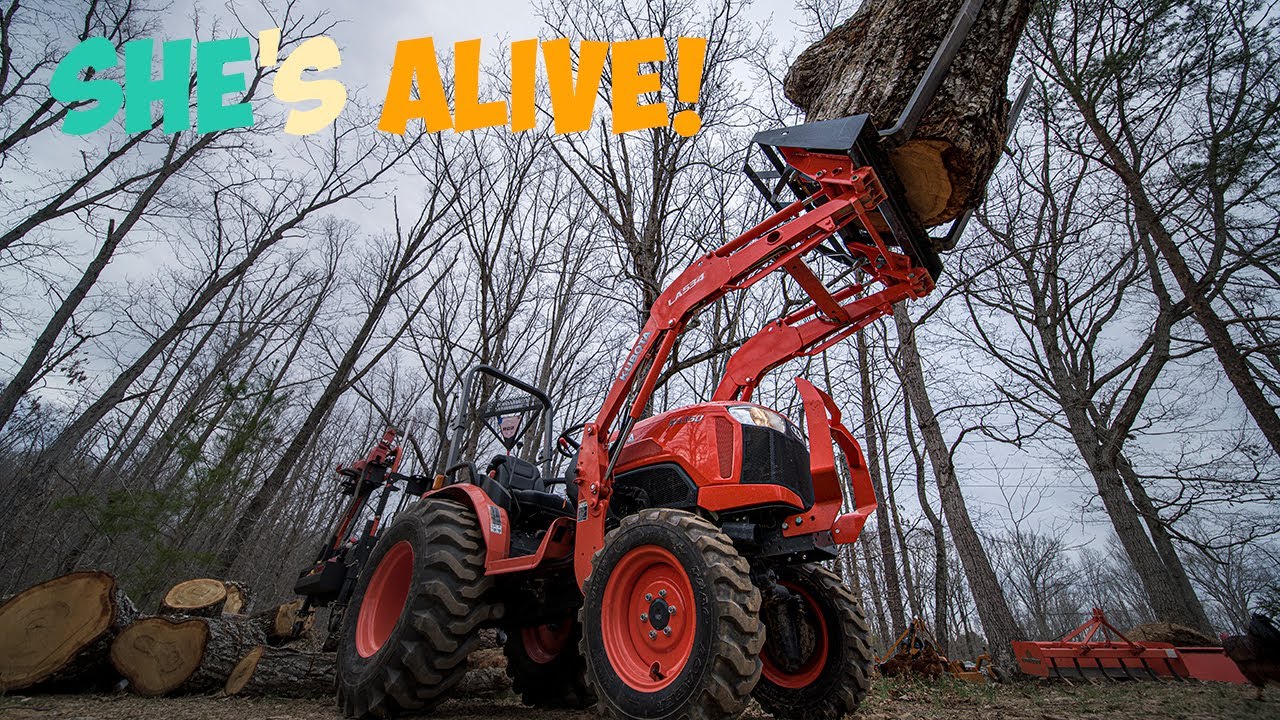 Как увеличить грузоподъёмность тракторного погрузчика | Kubota B2601 | Kubota B2650 | Kubota B3350