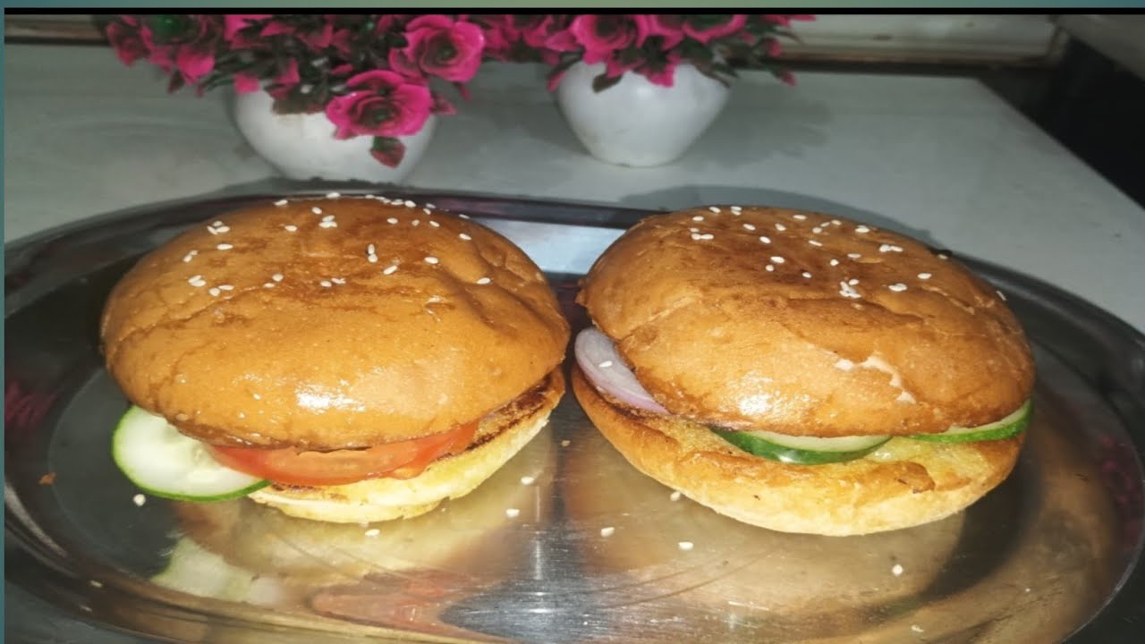 Best veg burger recipe. वेज बर्गर रेसिपी। homemade veg burger recipe. Burger recipe