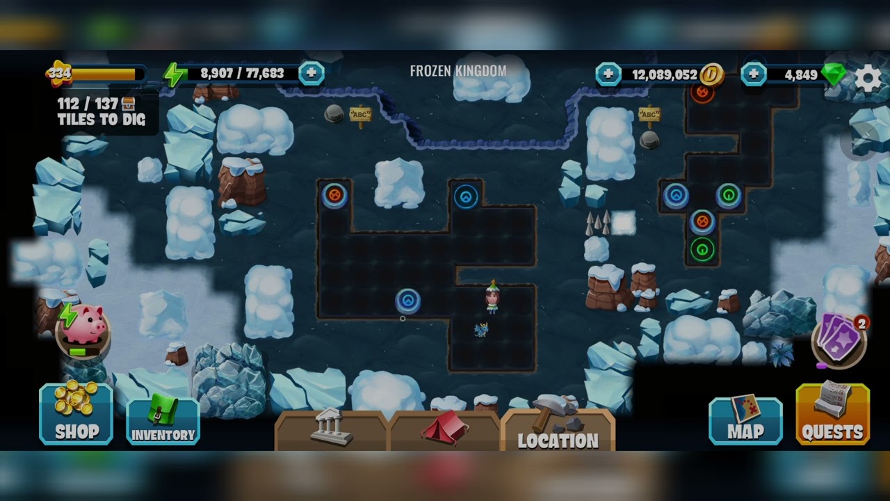 Frozen Kingdom|Paladin's Quest 2|Diggy's Adventure|Key No. 8
