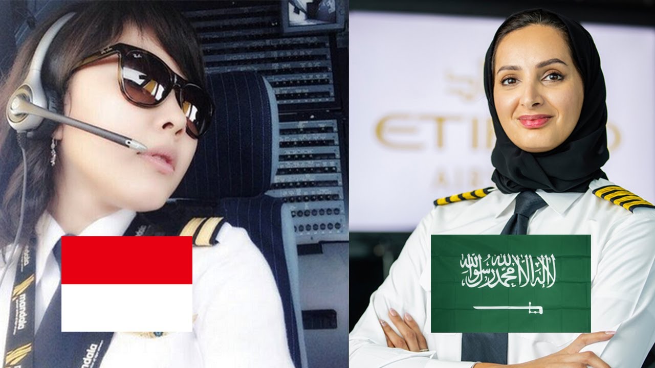 Pilot Perempuan Cantik Menerbangkan Pesawat Raksasa Airbus A380