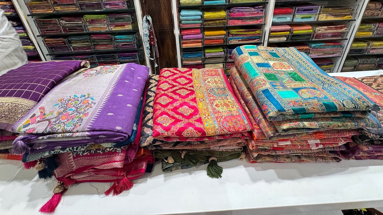 Banaras Crepe Viscose Georgette Chiffon Mashru Silk New Collection