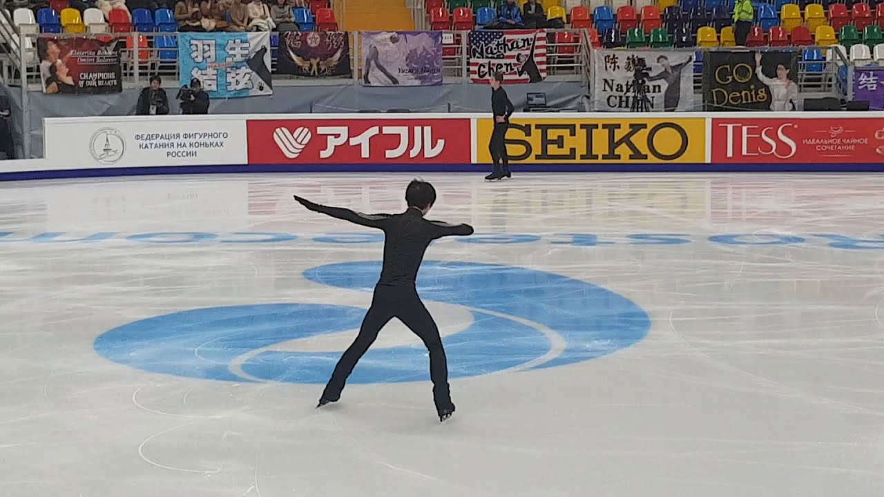 19.10.2017 Yuzuru Hanyu (Open practice, Rostelecom Cup)