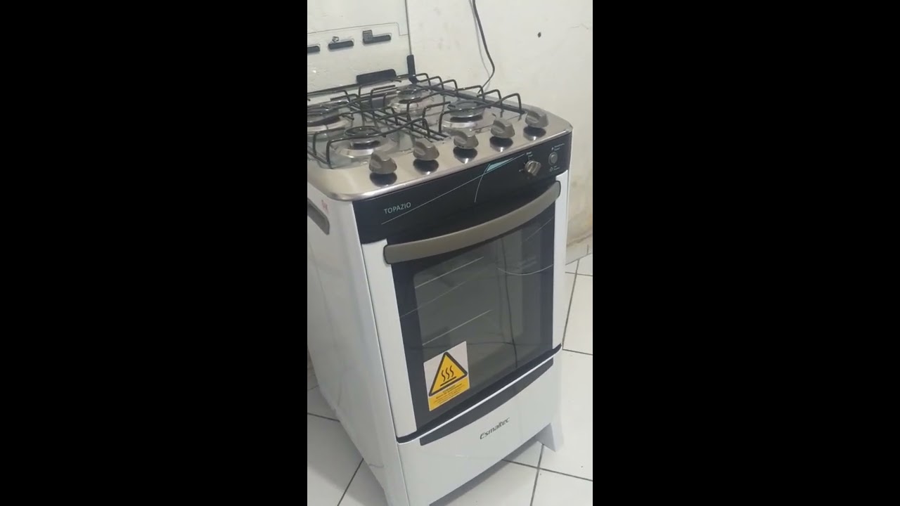 Fogão Esmaltec topázio com timer