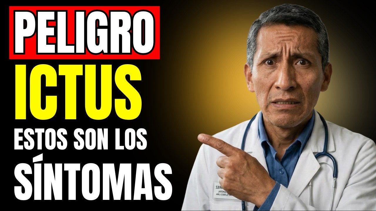 Las SEÑALES del ICTUS que CASI NADIE CONOCE y que PUEDEN APARECER DÍAS ANTES.