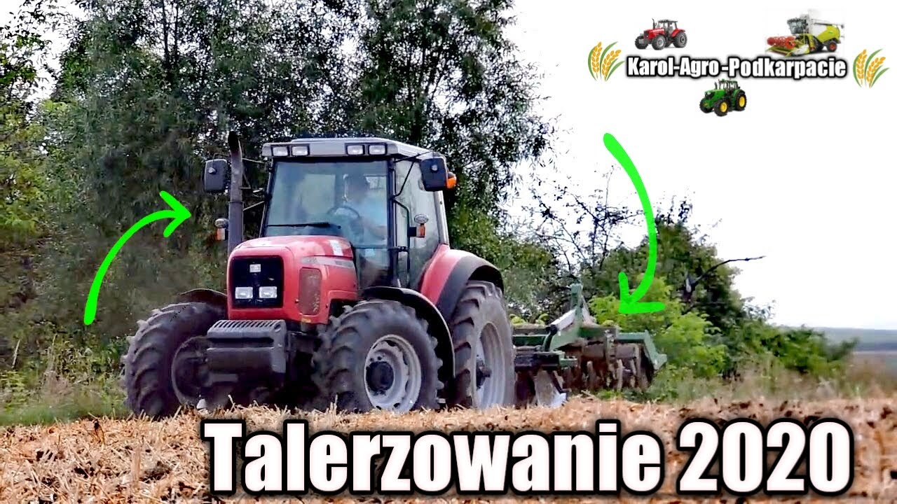 🌾Talerzowanie po Jęczmieniu Ozimym🚜Massey Ferguson 8220🚜