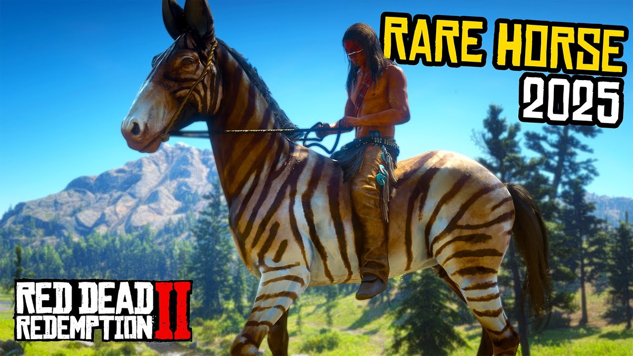 Top 5 RAREST Horse You Must Own - RDR 2 (2025)