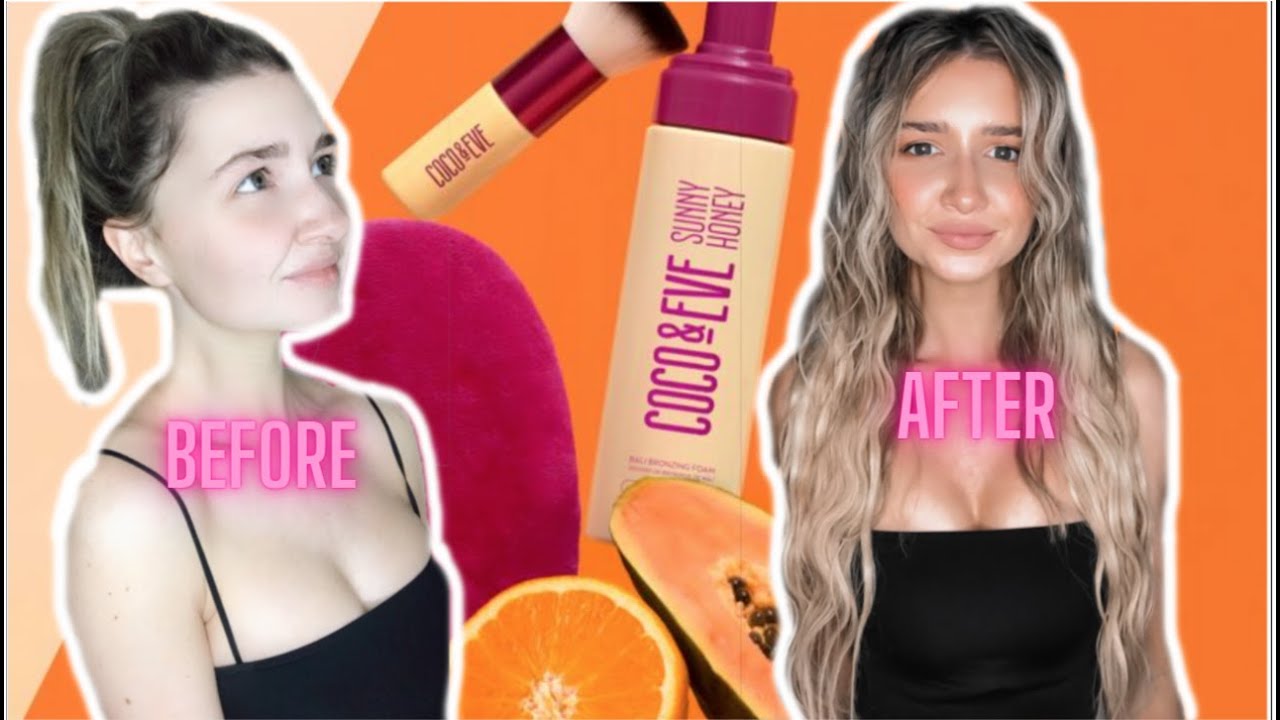 GET THAT SUMMER GLOW ALL YEAR ROUND ll COCO & EVE SUNNY HONEY BALI BRONZING ULTRA DARK SELF TANNER