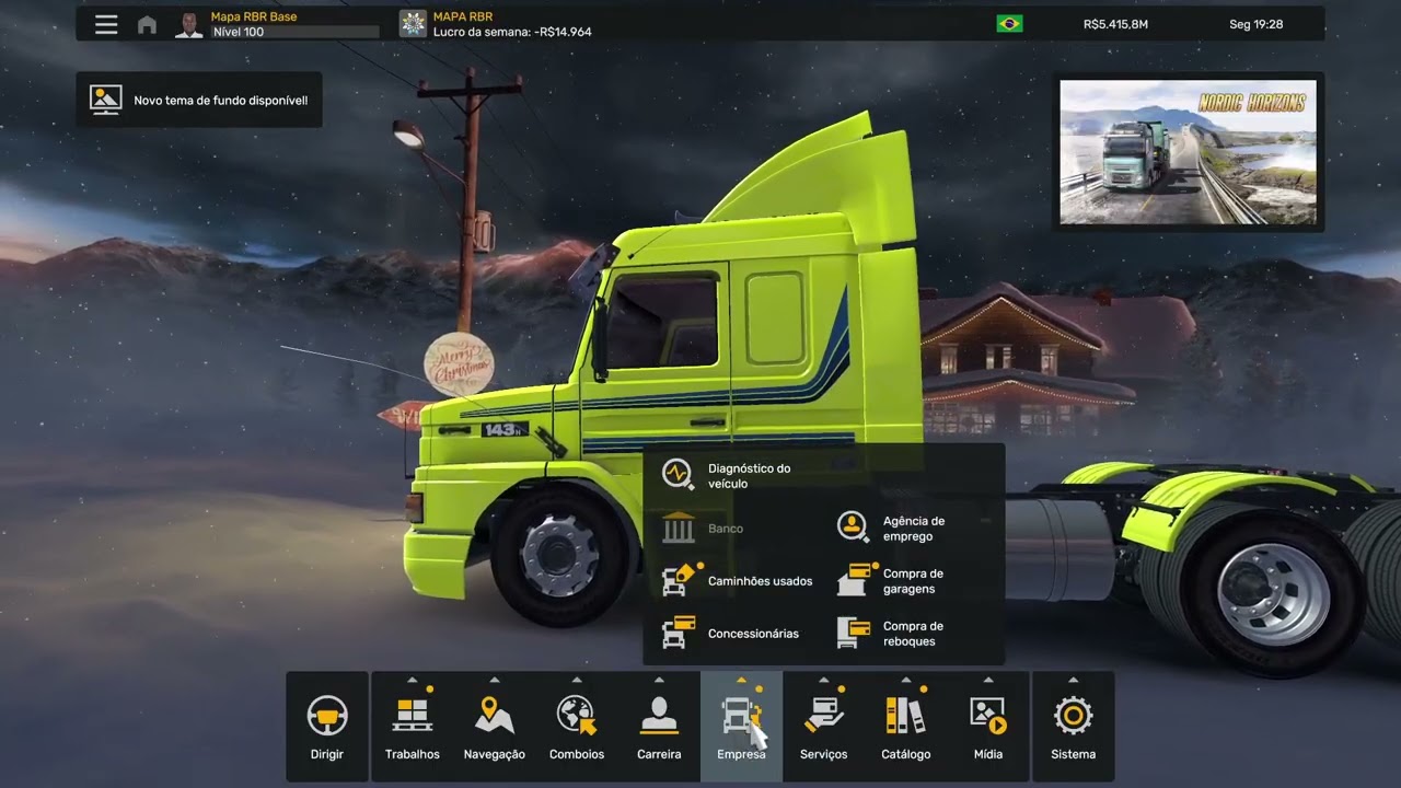 ETS2 - Testando SCANIA 113H no Brasil - MAPA RBR Online
