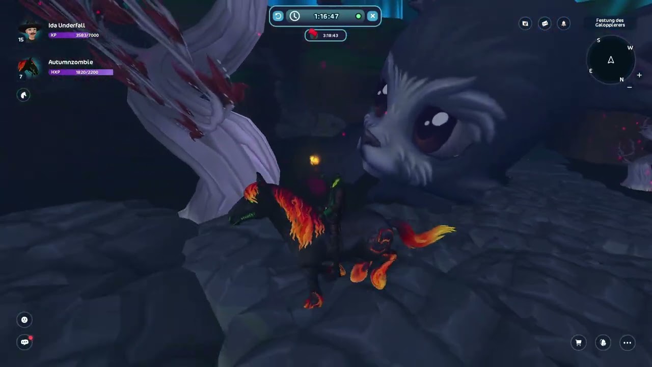 Ich reite das Rennen mit dem Kopflosen Reiter (: