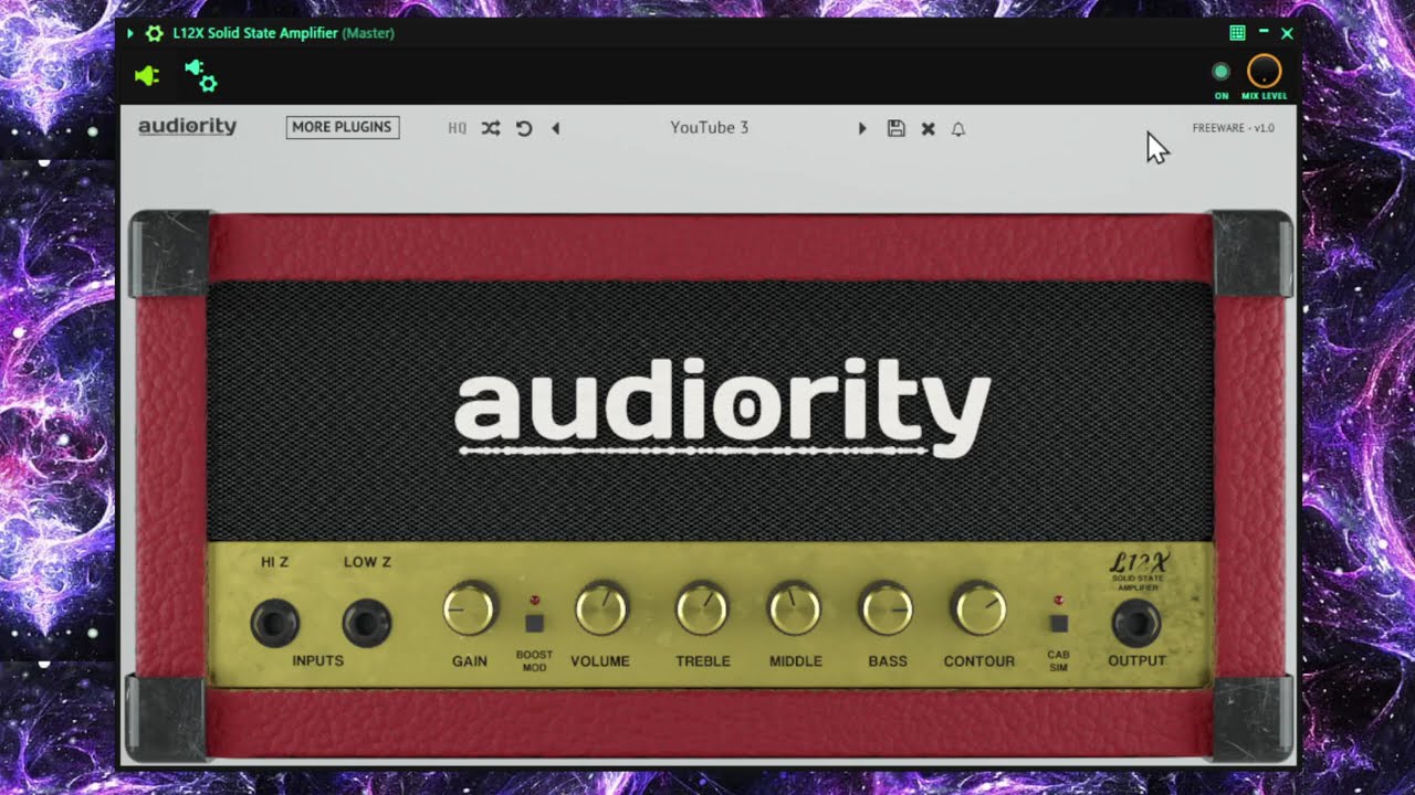 Free Plugin! Audiority L12X Solid State Amplifier